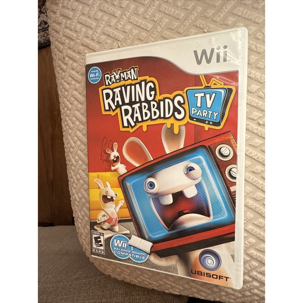 Rayman Raving Rabbids: TV Party (Nintendo Wii, 2008)